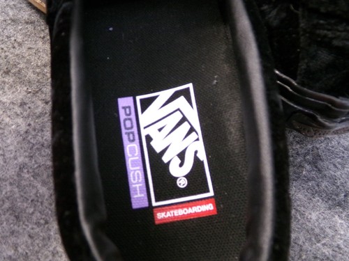 VANS Skate Style 53 Negro Terciopelo Sin Cordones VNOA5HEL5AA Para Mujer Talla 6.5 / Para Hombre 5 - Imagen 12 de 13