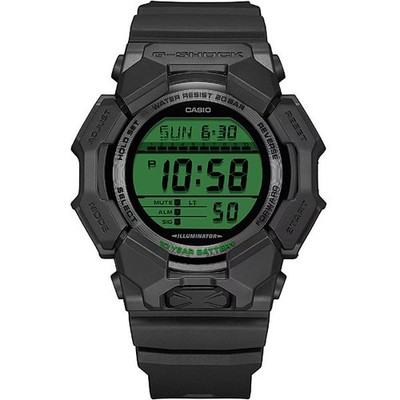 GD-010BEG-1JF Casio G-SHOCK Watch BLACK AND ELECTRO GREEN from