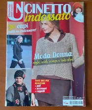 RIVISTA UNCINETTO INDOSSATO SCIALLI MAGLIE CAPPELLI PULL ACCESSORI  DIC/GEN 2012