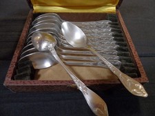 BOULENGER CACAO COFFRET DE 12 CUILLERES A CAFE / DESSERT