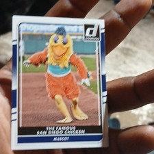 Panini 2016 Donruss Baseball The Famous San Diego Chicken San Diego #151 Card