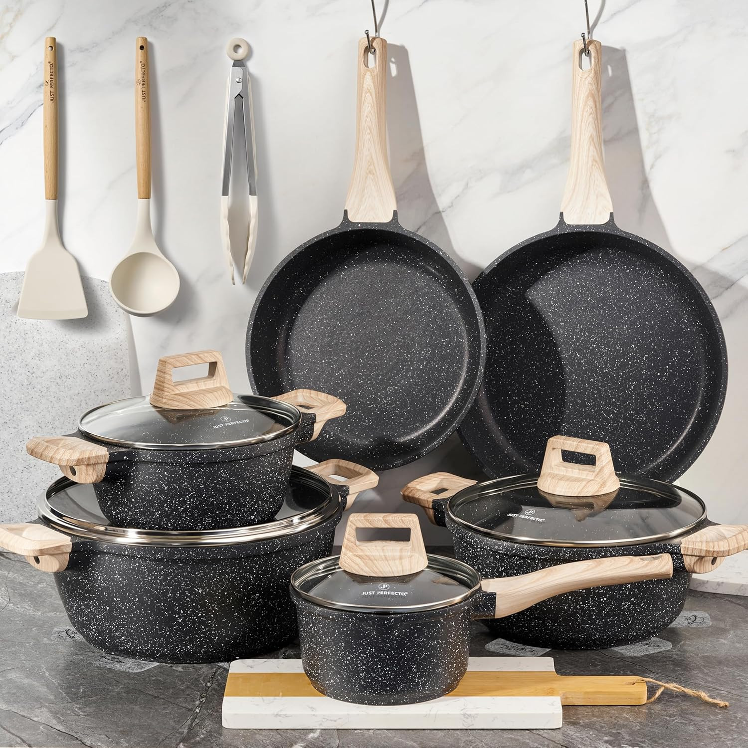 Set Padelle Induzione Just Perfecto | Qualità Granito Garantita - 3