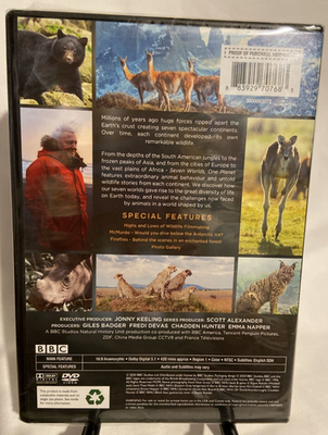 Seven Worlds, One Planet DVD NEW -Johny Keeling , Widescreen