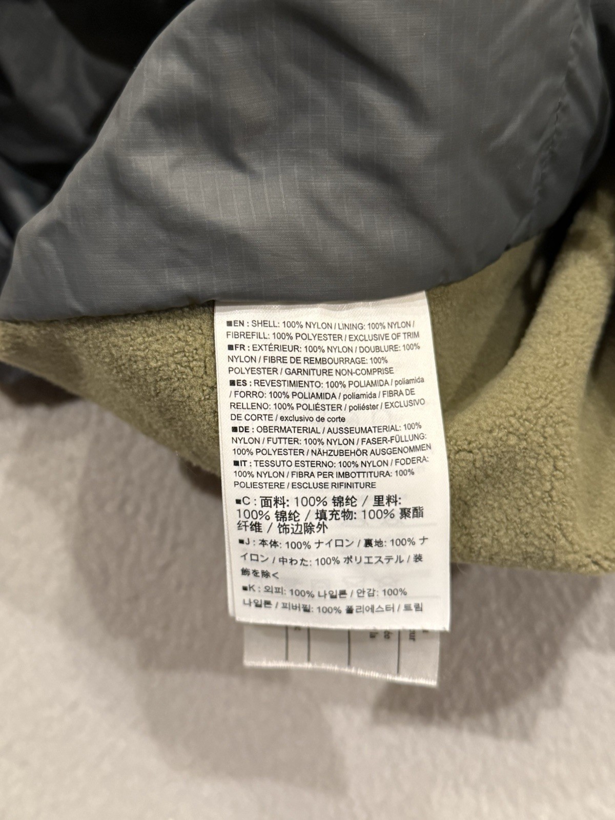 Arc’teryx Leaf Atom LT Jacket Full Zip Insulated Green Mens Size Small