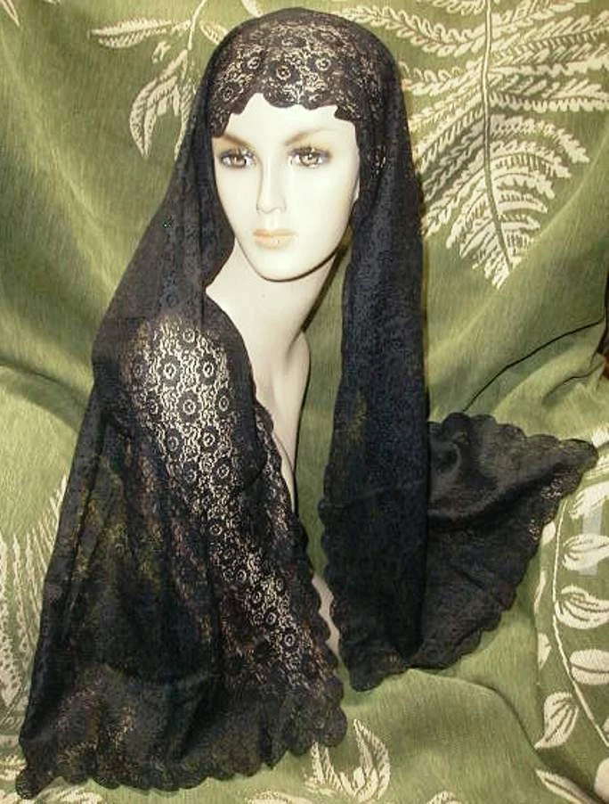Lace Vintage Scarves & Wraps for sale | eBay