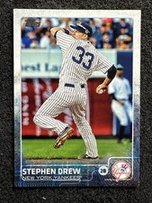 STEPHEN DREW #381 2015 Topps Baseball QTY New York Yankees
