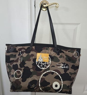 #ad #ad BAPE A Bathing Ape x Futura 1st Camo Tote Bag Rare $189.99