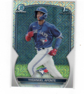 2023 Bowman Chrome Mega Box Prospects Mojo Refractor #BCP-110 Yhoangel  ID:48716