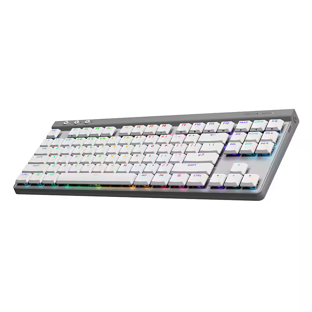 Logicool G515 LIGHTSPEED TKL ホワイトリニア【中古】 Logitech - G515 LIGHTSPEED TKL Wireless Mechanical Linear