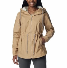 Columbia Lillian Ridge Rain Shell Jacket Gorpcore Utility Hooded 2X
