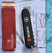 Bellissimo Coltellino Multifunzione Victorinox Swiss marcato Wurth Nuovo con Box