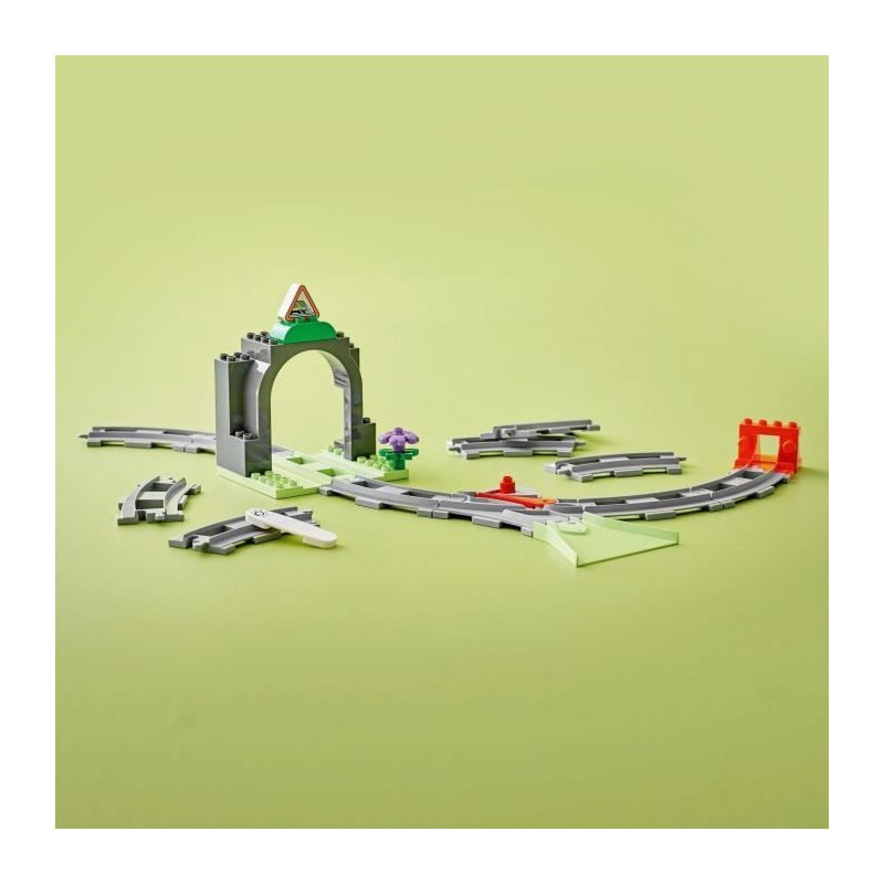 Rails et Tunnel LEGO DUPLO 10425 Jouet Train pour Chambre Enfant - 4