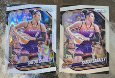 2025 Prizm Satou Sabally Base & White Seismic Card Lot