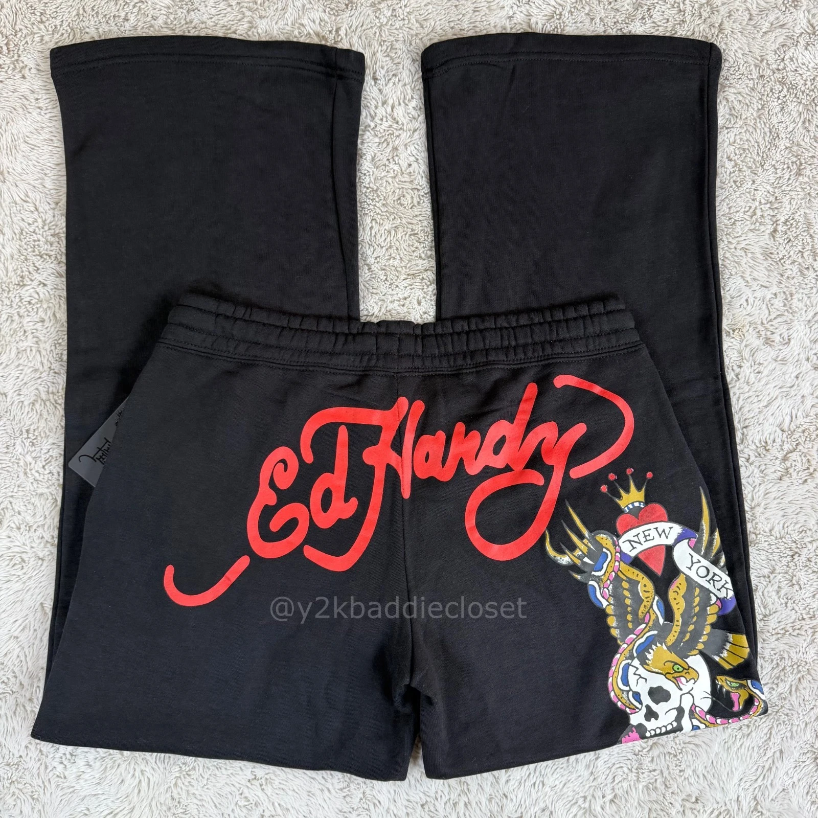 Ed Hardy Sweatpants (Size L)