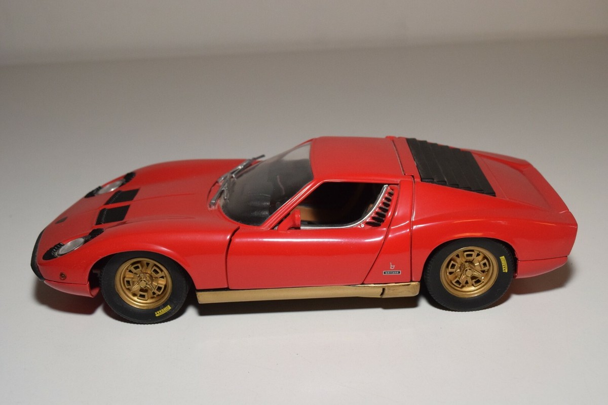 ANSON ランボルギーニ A19 1:18 ANSON LAMBORGHINI MIURA RED NEAR MINT CONDITION | eBay