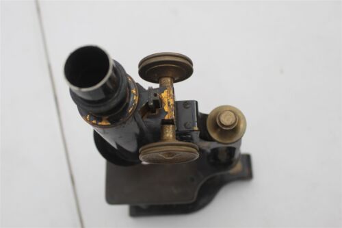 MICROSCOPE - SPENCER BUFFALO 44100 - NO EYEPIECE BRASS / IRON OLD - Picture 3 of 6