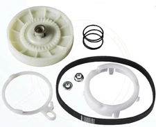 W10721967 + W10006384 Washer Pulley Clutch Kit with Belt For Whirlpool  