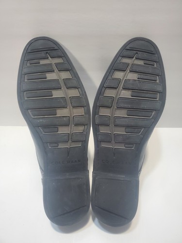 Cole Haan Mens US Grand OS Cap Toe Oxfords Ox Black Leather C23789 - Size 10.5M - Picture 8 of 8