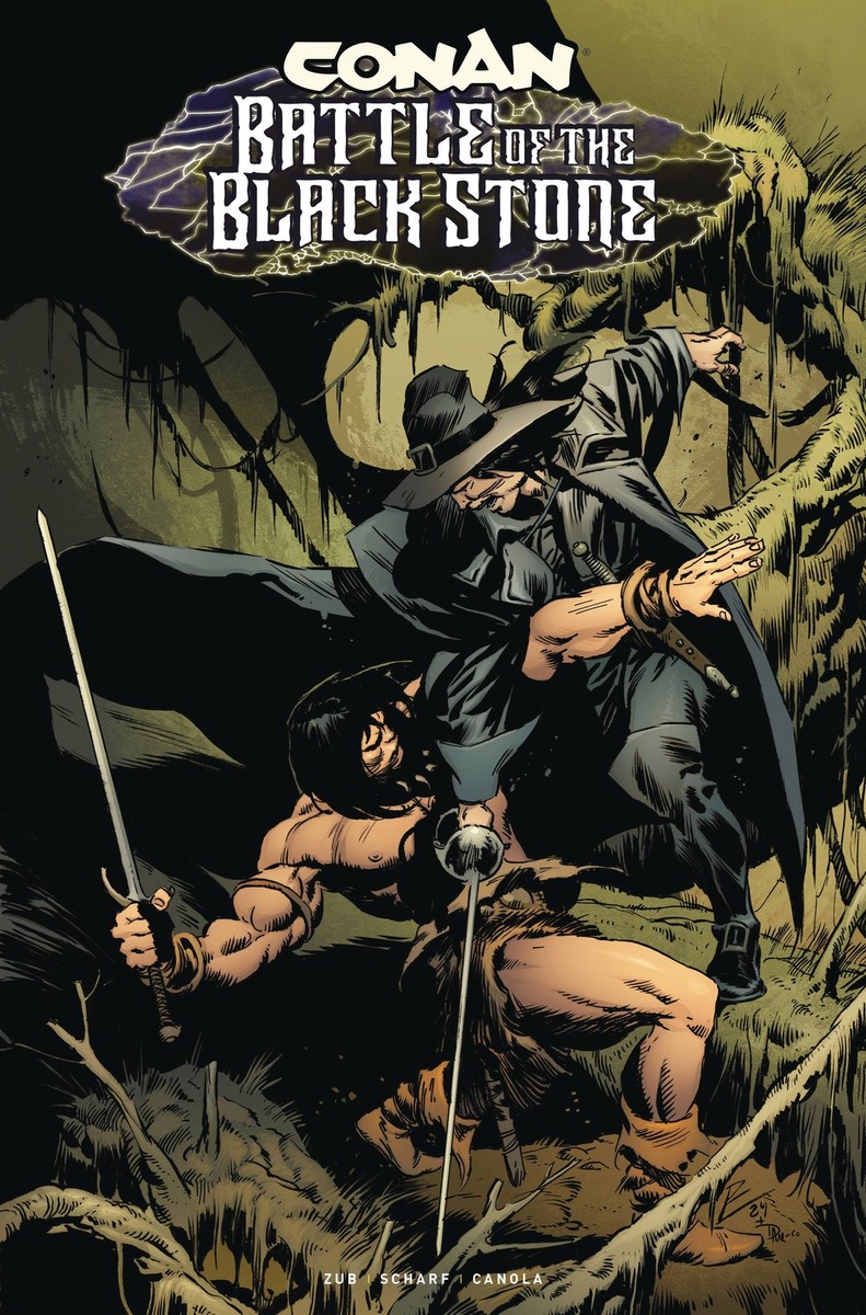コナン・ザ・バーバリアン　battle of the blackstone CONAN BARBARIAN BATTLE BLACKSTONE CVR A #1-4 PACK (MR) (C: 0 TITAN