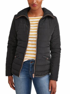 fitted puffer coats womens