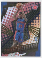 2023-24 Panini Revolution - Marcus Sasser Shock Wave RC - Detroit Pistons