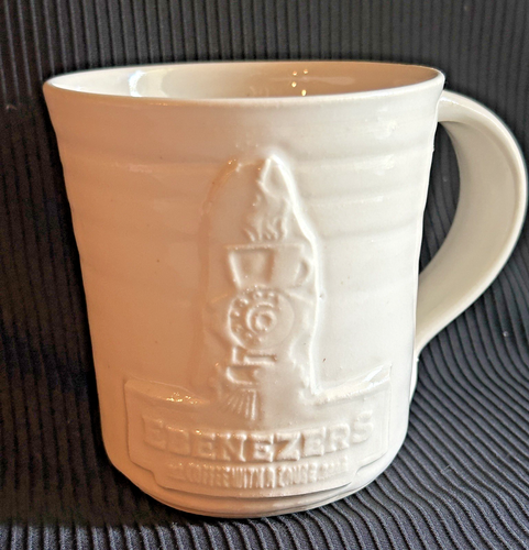 Ebenezers Coffeehouse Coffee with A Cause Acorn Pottery Mug Cup