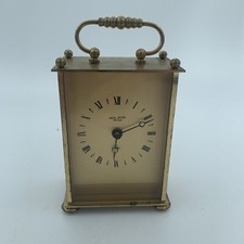 Vintage carriage clock by Anstey Wilson England 