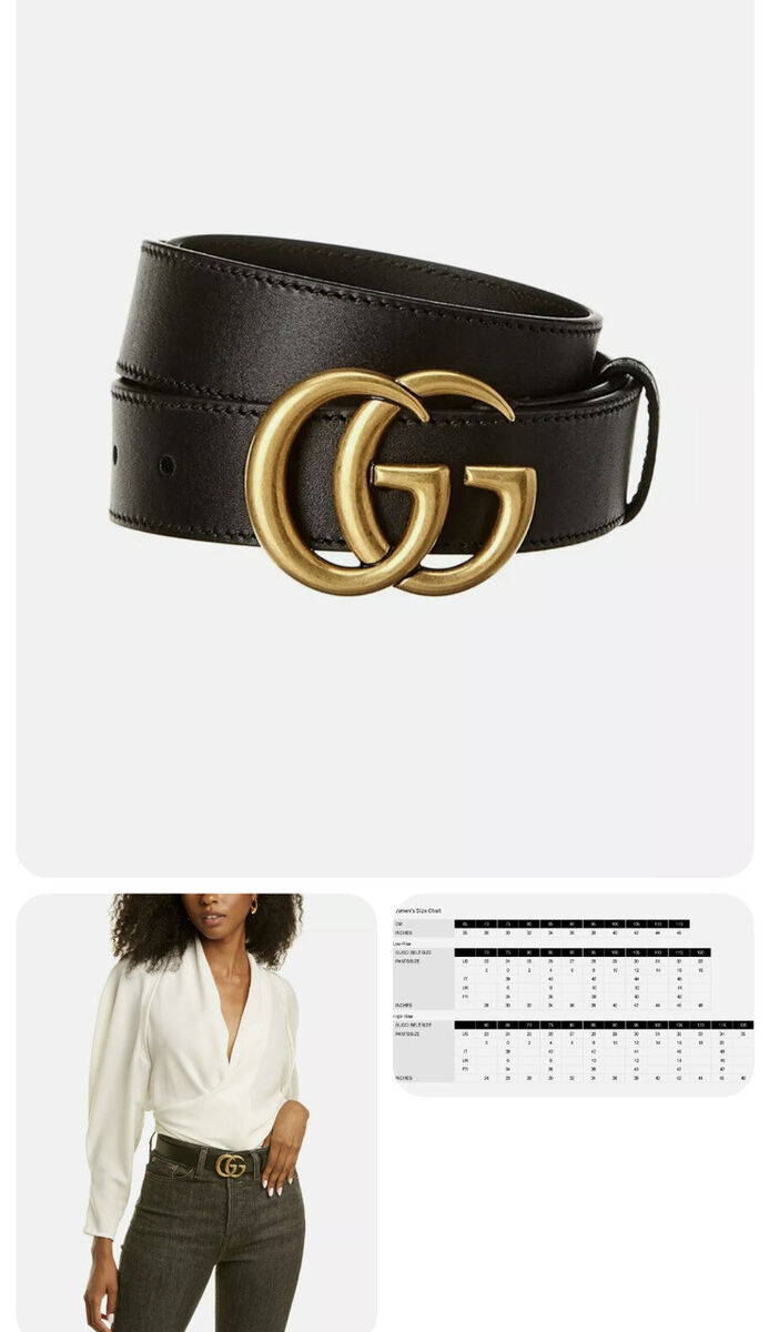 gucci belt women size 75