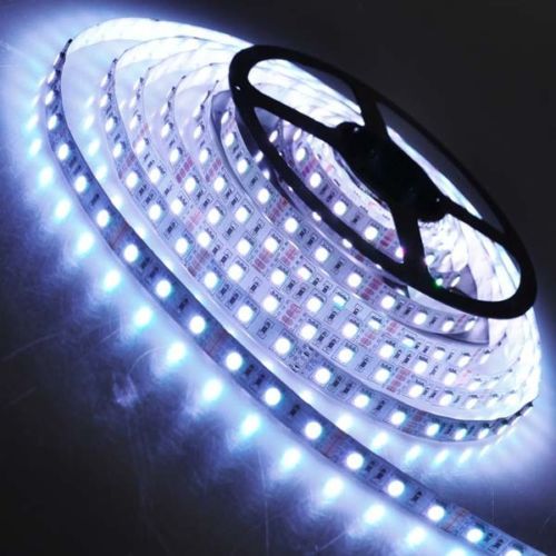 Tira LED Adesiva 5mt SMD 5050 6000K | Kit Illuminazione Fai Da Te 300 LED 12V