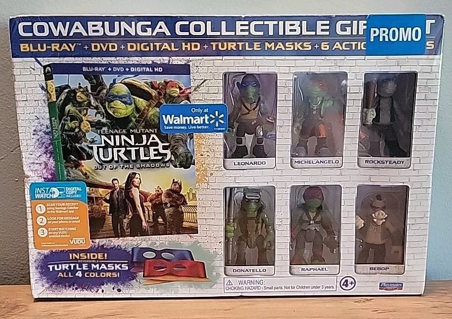 Teenage Mutant Ninja Turtles Out Of The Shadows Blu-ray DVD