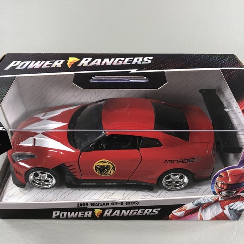 Power Rangers Dino Fury Red Ranger & Jada 2009 Nissan GT-R R35 Gift Set - Picture 12 of 12