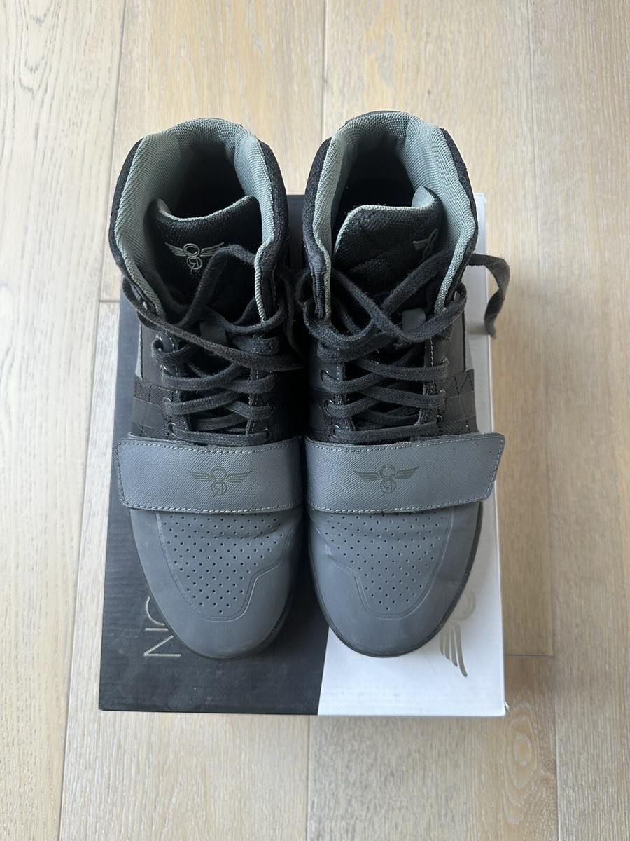 Creative Recreation Manzo Hi top Sneaker Shoes Mens 9 Grey View 2