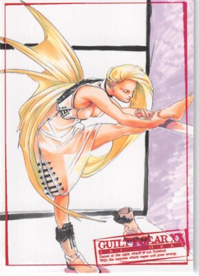 Guilty Gear Trading Card Guilty Gear XX Artworks No.23 Millia Rage (Enterbrain)