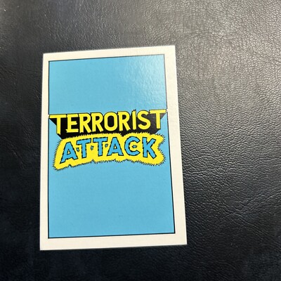 C37d Terrorist Attack Piedmont Candy Co. 1987 #1 Header Title Logo