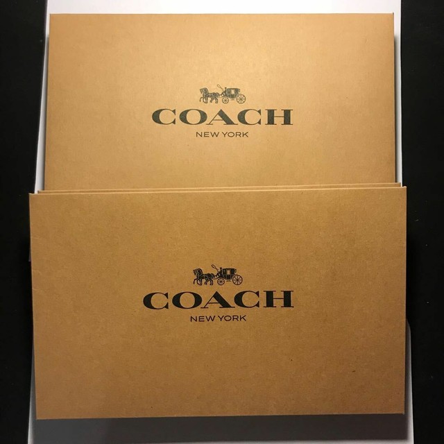 Coach Gift Box 10"x6"x2.5" 6.5"x4.5"x2" Gift Bag 10"x8" Brown NEW SET OF 2 eBay
