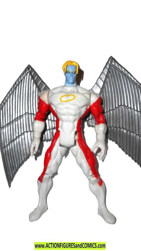 X-men X-force ANGEL 1996 Red Variant toybiz Archangel Marvel universe complete - Image 2 of 3