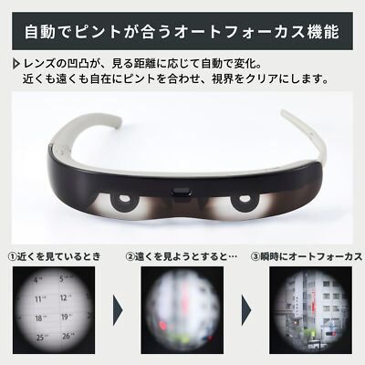 VIXION VIXION01 Autofocus Eyewear – Working Auto Focus Glasses