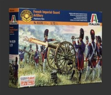 Italeri 6135 1/72 Napoleonic Wars Model Kit French Imperial Guard Artillery