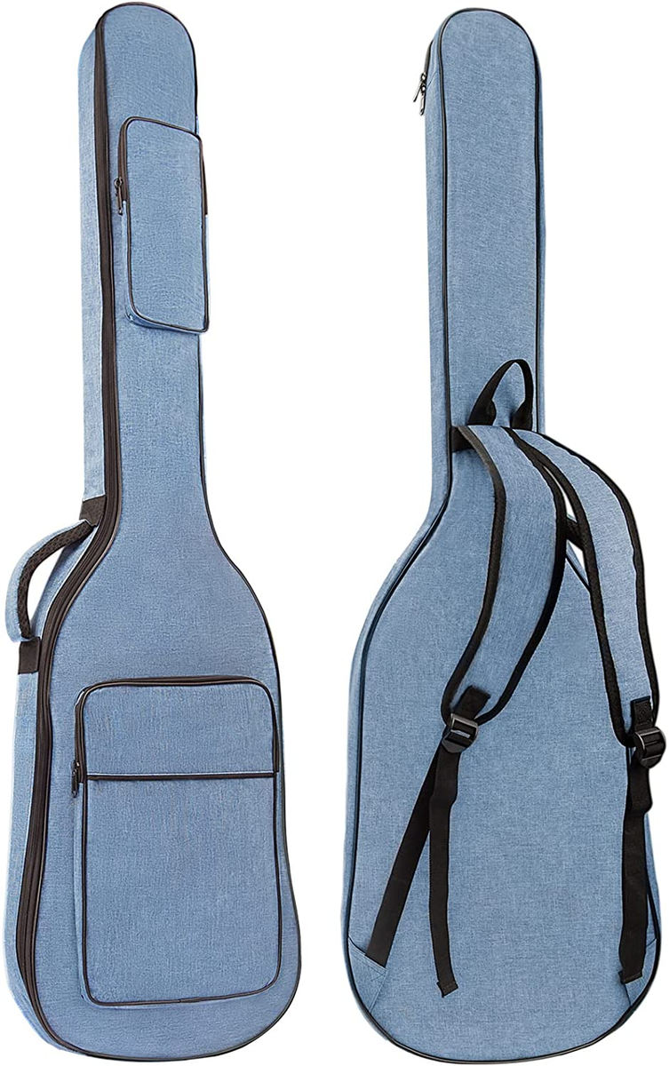 Bass Guitar Bag, 7MM Padding Bass Guitar Gig Bag Padded Soft