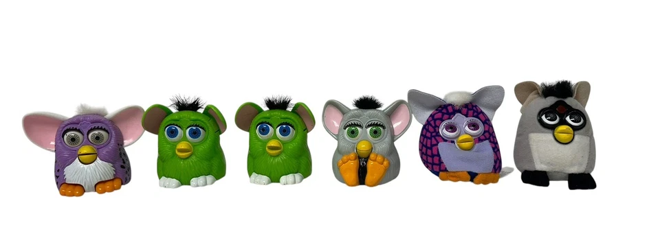 Furby Peluche Niños Comida Lote De 6 McDonalds Mixto Foto 2 de 4
