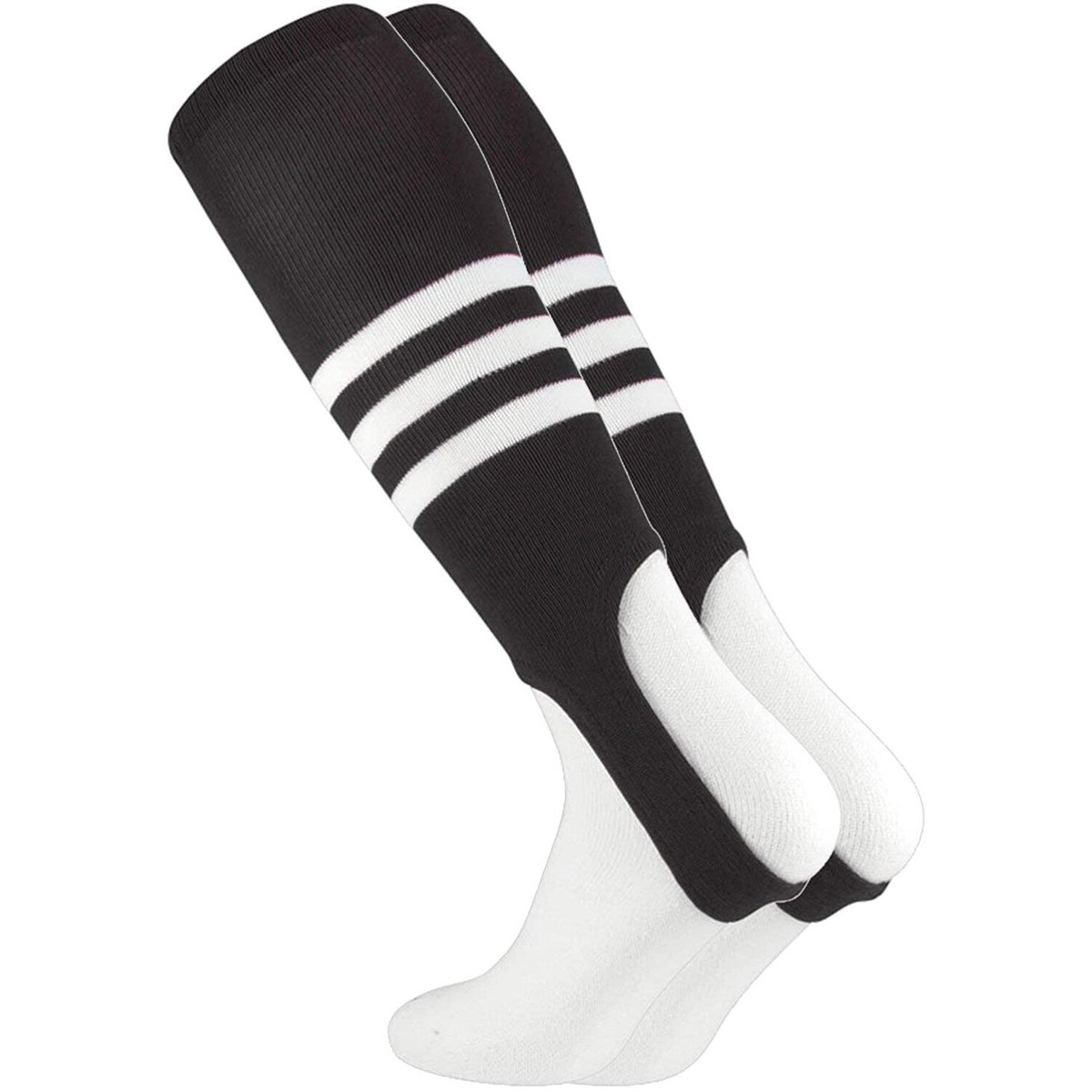 Chaussettes étriers De Baseball/softball PEAR SOX – 7 Pouces, Vegas Or/blanc/rouge – NEUVES