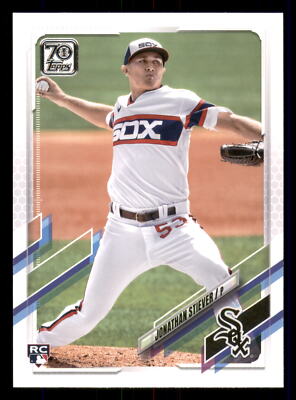 2021 Topps Jonathan Stiever #528 RC Chicago White Sox