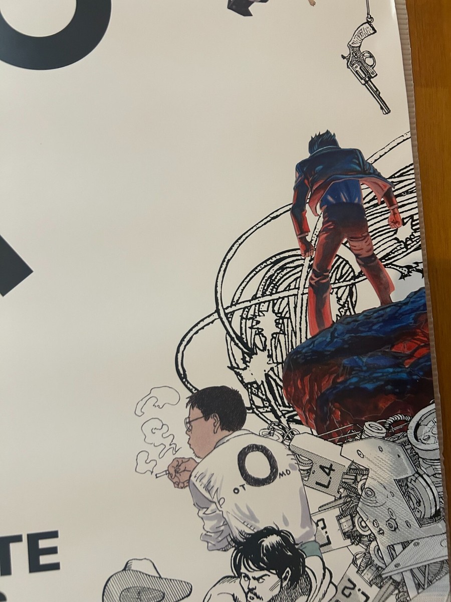 Katsuhiro Otomo The Complete Works Japan Official Original Poster