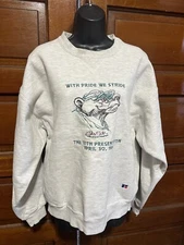 Vintage Big Sur Marathon 1995 California Long Sleeve Sweatshirt SZ LRG Russell