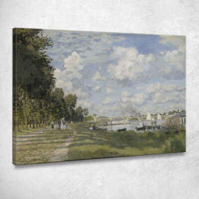 Becken Dell'Argenteuil Claude Monet, mnt193 Leinwandbild