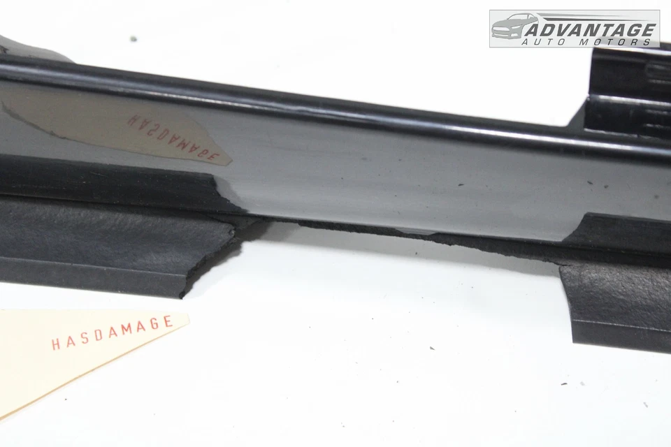 Dodge Charger 2018-2023 lado del conductor izquierdo falda basculante panel de cubierta negro OEM Foto 4 de 4