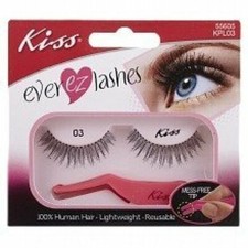 KISS Ever Ez Lashes False Eyelashes in 03 with mess free tip