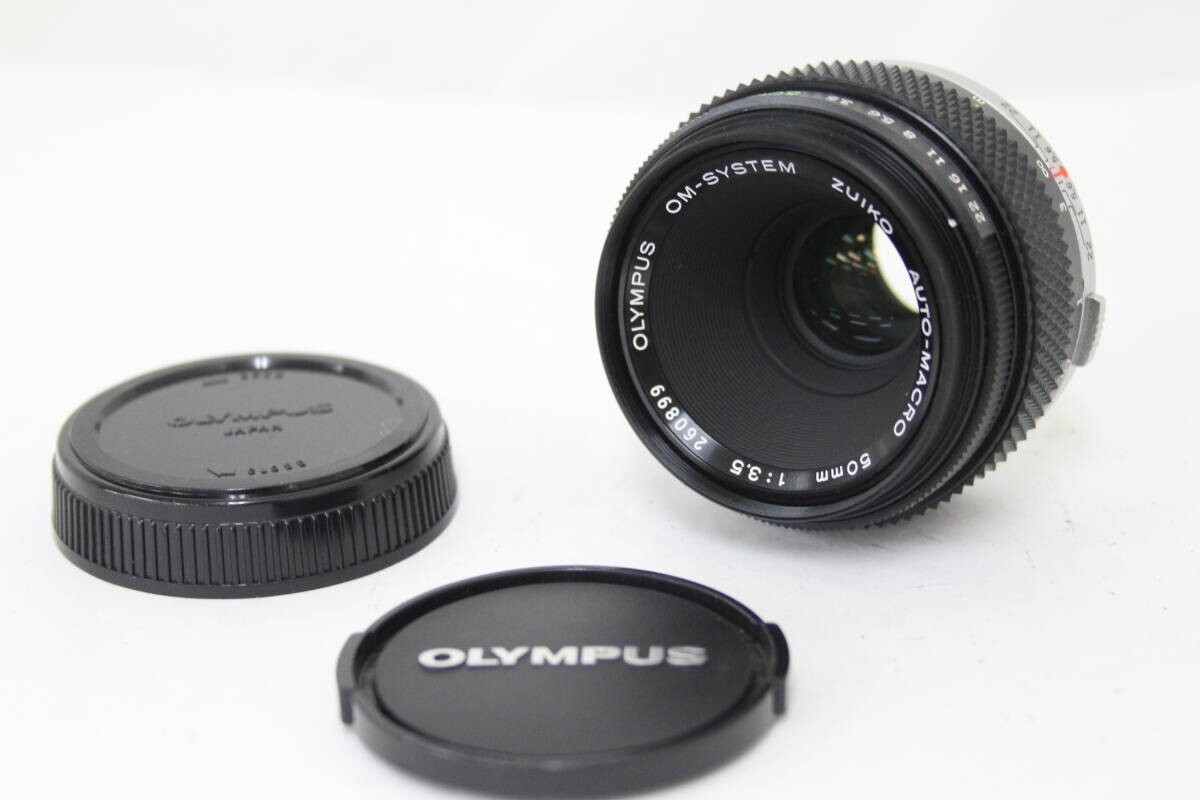 Olympus OM System Zuiko 50mm f3.5 Auto Macro Lens Made in