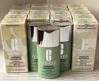 Clinique Redness Solutions Makeup Foundation NIB, 100% AUTHENTIC, CHOOSE SHADE