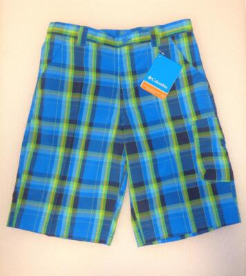 Columbia Sportswear Boy's Silver Ridge III Shorts (Youth), Blue, Gr. Y M 140